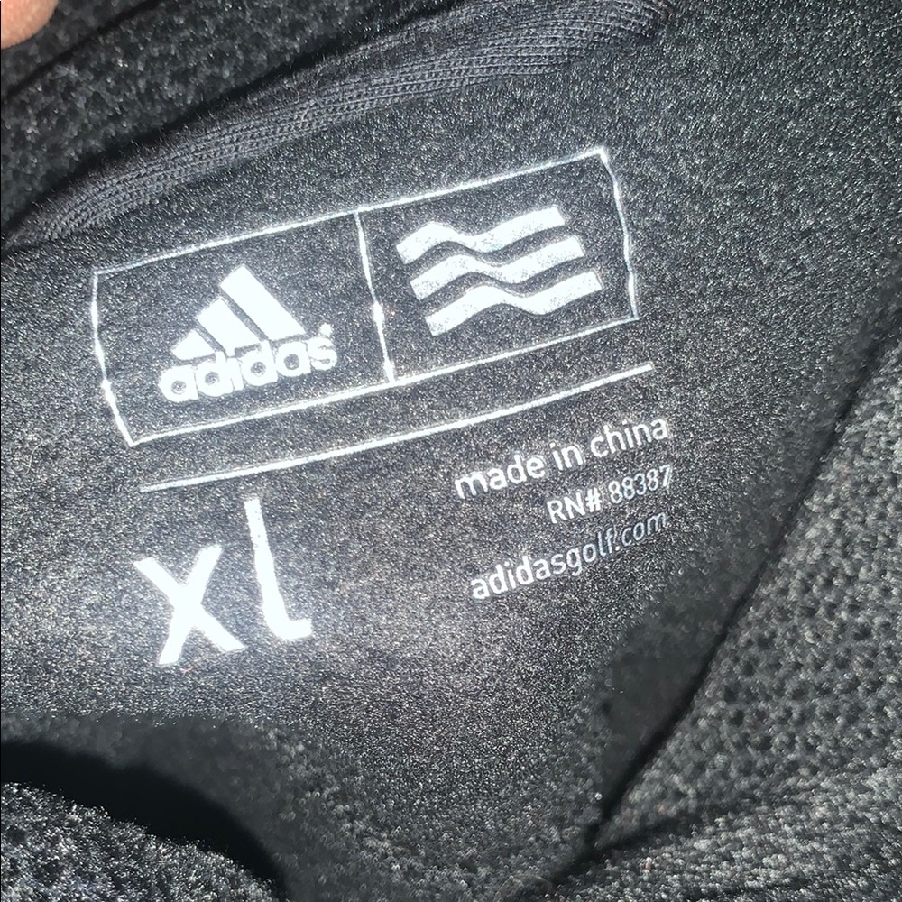 Adidas Golf Women's Black Fleece Jacket size XL - Picture 3 of 4